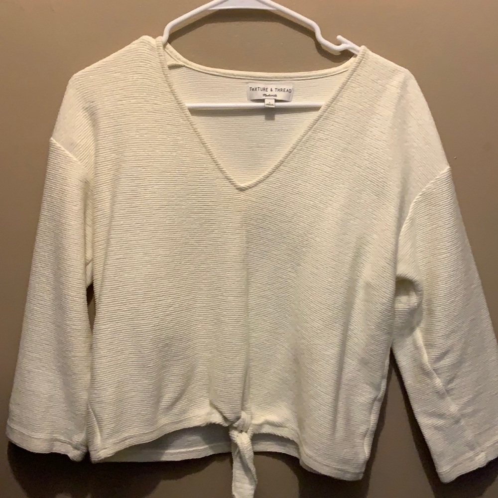 Texture and Thread Madewell top